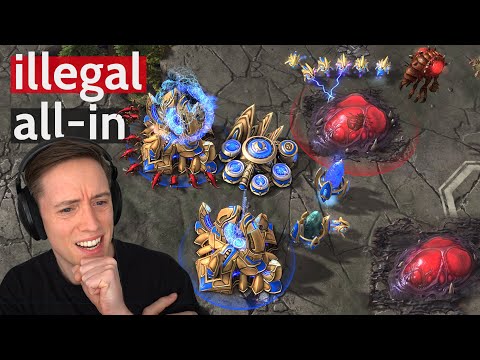 New Zerg All-In: TRIPLE Proxy Hatchery?! StarCraft 2