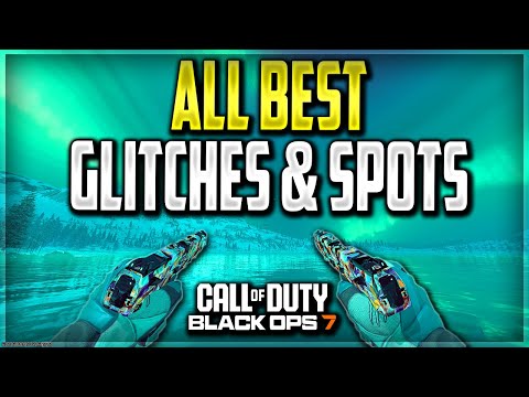 COD BO7: All *30* The Best Glitches & Hiding Spots ! - COD Black Ops 7 Glitches