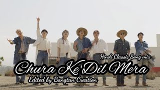 Download lagu Bts🔥Chura ke Dil Mera💘[FMV]#HINDI Classic Song Mix🎶 mp3
