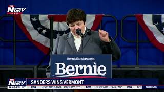 WHOOPS: VT State Treasurer calls Bernie WRONG NAME - BERRY Sanders