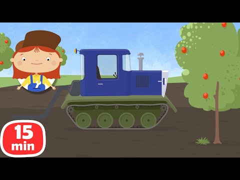 Çizgi film - Doktor Mac Wheelie - Zaman Makinesi, Uçan Araba ve Traktör-Tank!