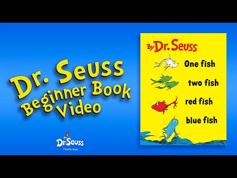 @DrSeuss - 🔵🔴🐠🐟 One Fish, Two Fish, Red Fish, Blue Fish Beginner Book Video 🐟🐠🔴🔵 | Cartoons For Kids