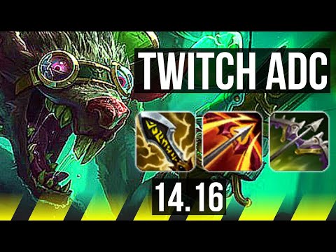 TWITCH & Milio vs KOG'MAW & Lulu (ADC) | Legendary, 19/3/4 | EUW Master | 14.16