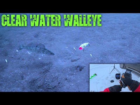 Let the 2025-2026 ICE FISHING Season Begin! (Underwater Walleye Footage)