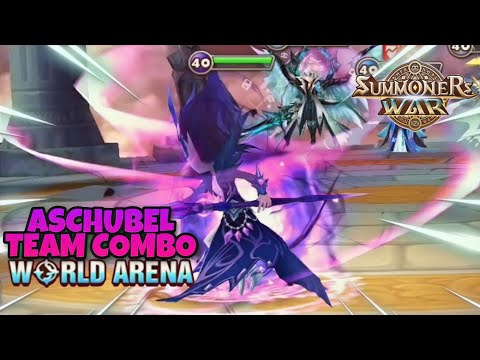 Aschubel Team Combo in World Arena Ep. 2 - Summoners War