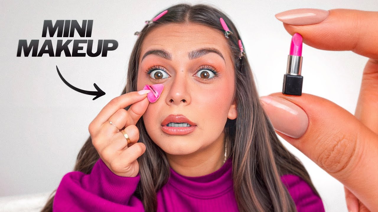 FULL FACE avec du maquillage MINIATURE
