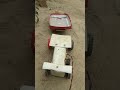 How To Make Tractor With Trolley