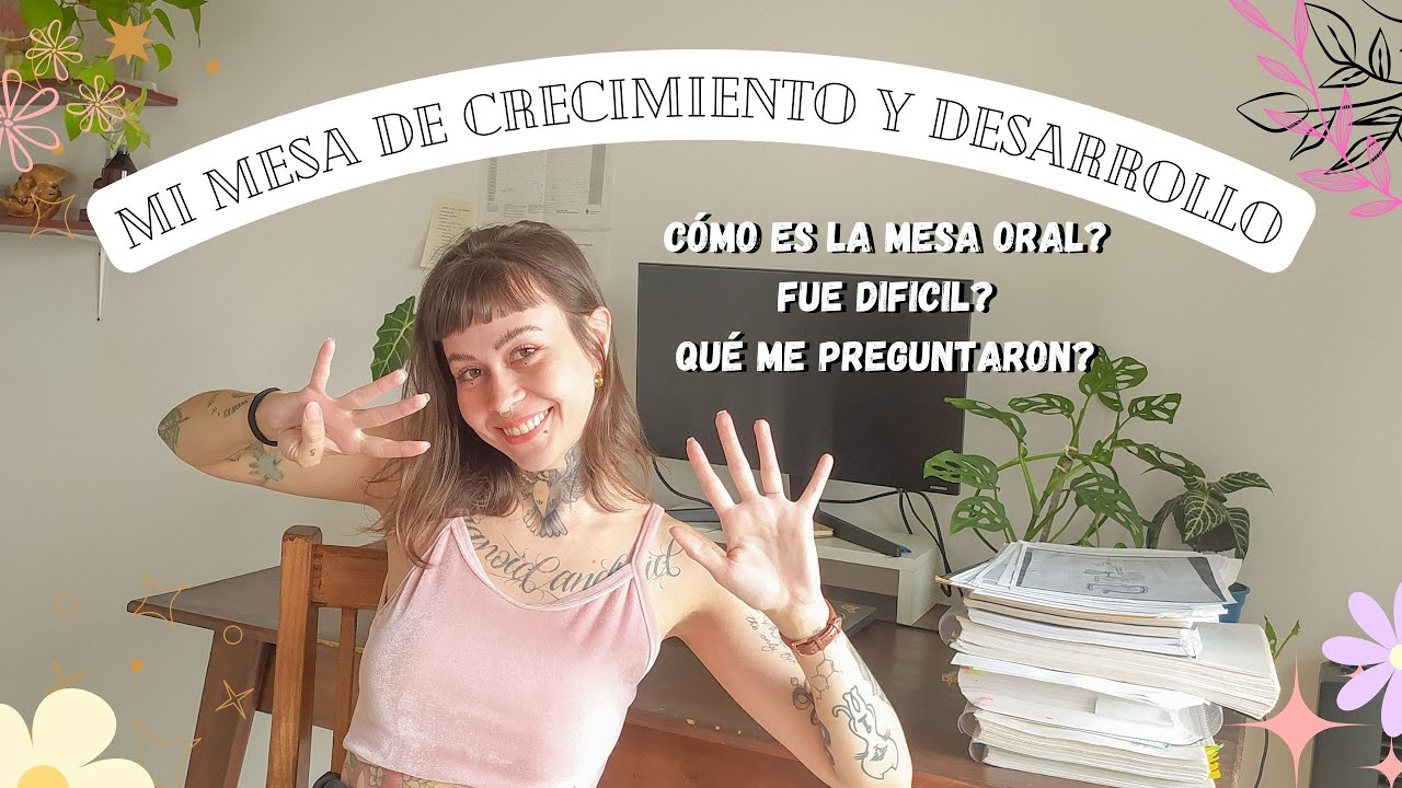 APROBÉ CYD 🎉: Cómo fue mi mesa de Crecimiento y Desarrollo?