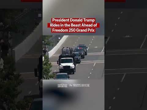 The Beast rolls through the @Indycar Freedom 250 Grand Prix track in downtown Washington D.C.! 🇺🇸