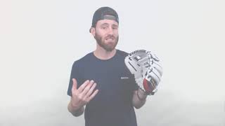Video thumbnail: Rawlings HOH Mark of a Pro 11.5" Baseball Glove: SP204-2WS
