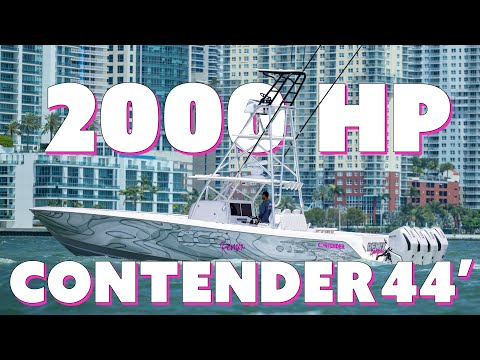 Can you guess the Contender 44' ST TOP Speed?