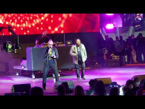 @Pitbull  and @RealStephenMarley perform 'Options' at Kayafest 2019 part 2