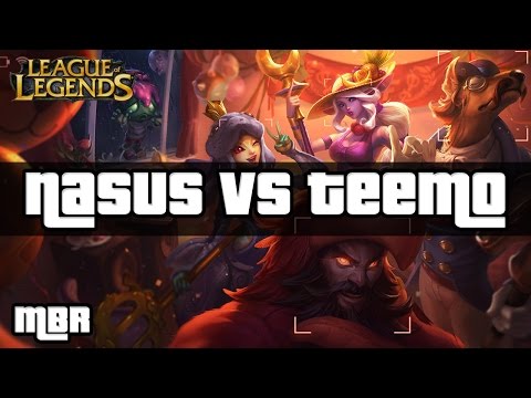Archduke Nasus Vs Teemo (Grasp Of The Undying) - League Of Legends - HD