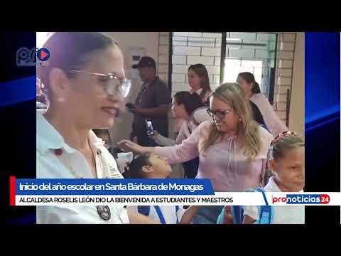 Santa Bárbara da la bienvenida al año escolar 2025–2026 con alegría y compromiso educativo #14sep