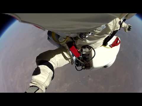Felix Baumgartner Red Bull Stratosphere Jump [HD] [Disco Kid - Moon Groove]