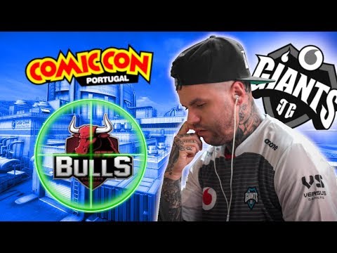 FOX, MUTiRiS, RMN, KILLDREAM e RIZZ vs GTZ BULLS [Nuke] COMIC CON Portugal 2018