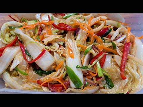 ❤️ CÁCH LÀM NỘM CẢI THẢO GIÒN ĂN LIỀN