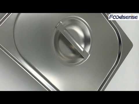 Silver 1/4 150mm SS GN Pan, For Restaurant