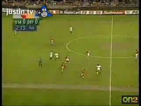 USA vs Peru 0-1 USA Cup 1997