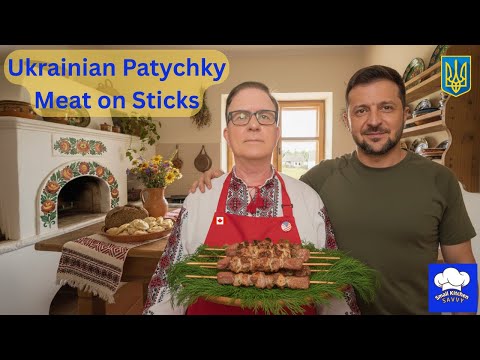 Ukrainian Patychky Meat on Sticks