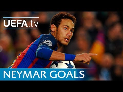Neymar's seven goals for Barcelona against Paris