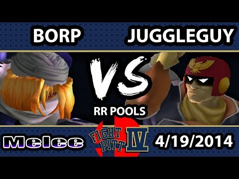 Fight Pitt IV - Borp (Sheik) Vs. Juggleguy (Captain Falcon) - Pools