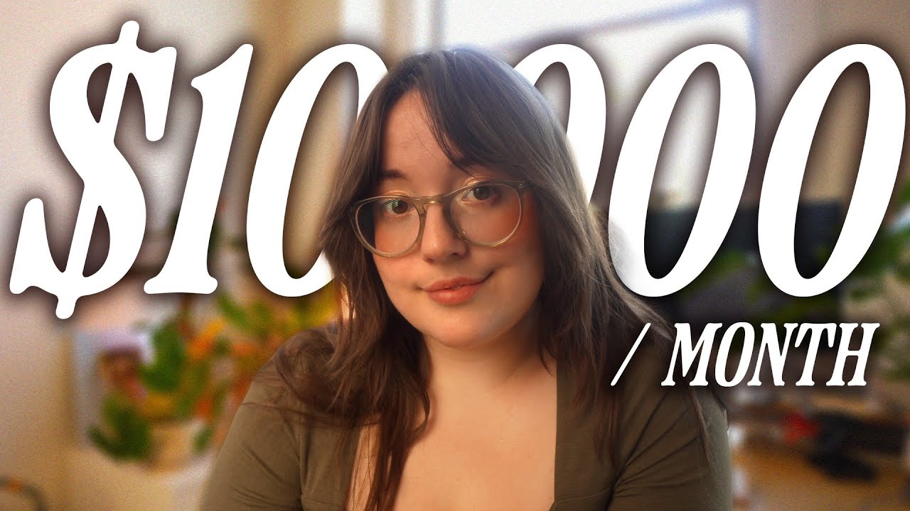 How I make money as an art youtuber (with exact numbers) 🌱