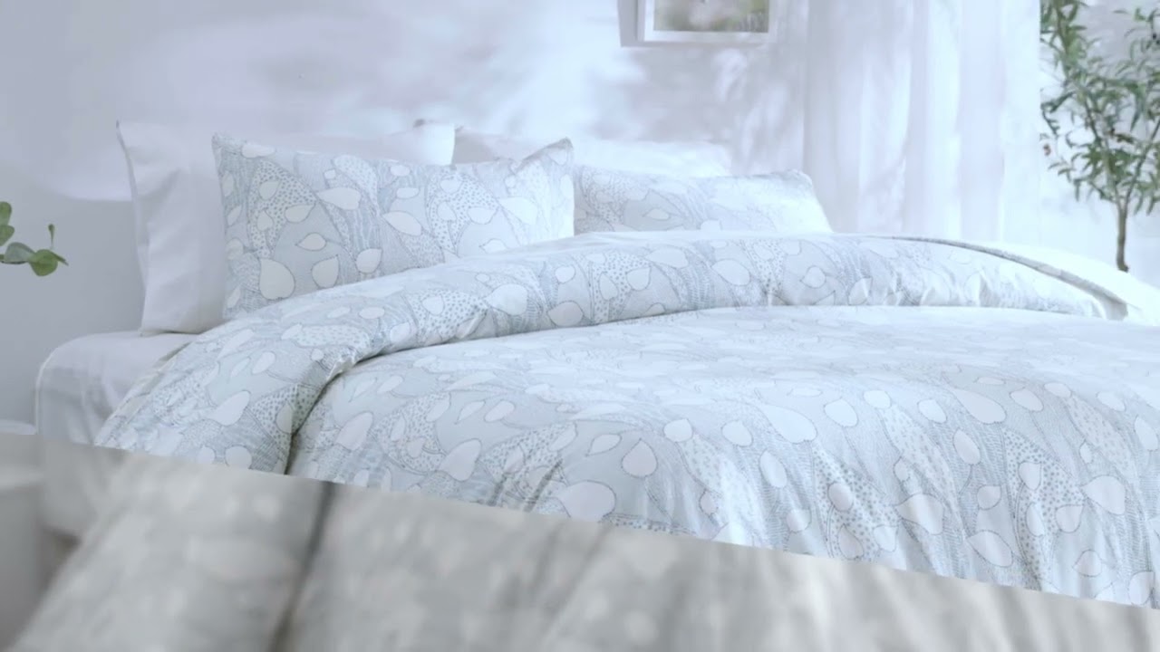 The 3 Piece Vine Printed Cotton Comforter Set