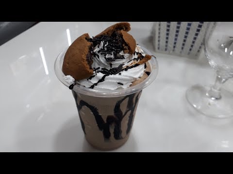 Belgium dark chocolate thick shake || Belgium chocolate thick shake || The mocktail house
