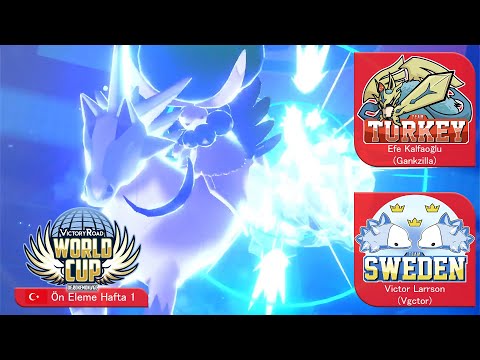 Efe Kalfaoğlu Türkiye 🇹🇷-🇸🇪  İsveç Victor Larrson Ön Elemeler! Pokemon Victory Road World Cup 2022!