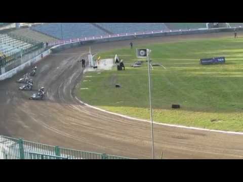 Spar Falubaz Zielona Góra - Betard Sparta Wrocław 51:39 - Bieg 8 Zwycięstwo Woffindena - 09.04.2015