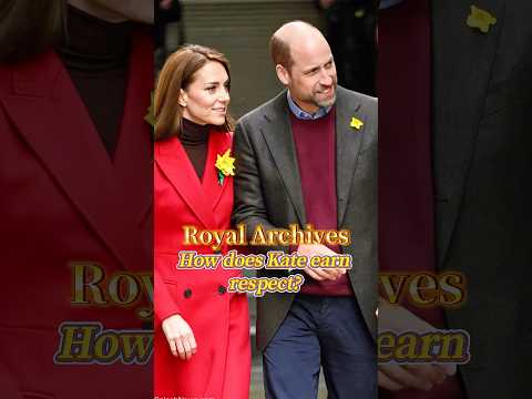 How does Kate earn respect? #kate #william