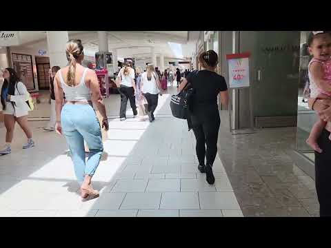Excursão a pé em Miami, Dadeland Mall [4K] Flórida, EUA 😎