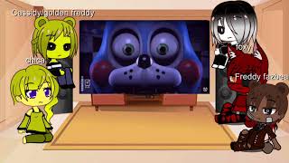 Fnaf reacts to the Bonnie song
