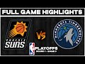 Phoenix Suns vs Minnesota Timberwolves - Game 3 Full Highlights | Apr 26, 2024