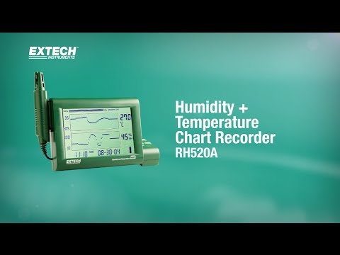 RH520-220 EXTECH - データロガー | 温度,湿度; ディスプレイ: LCD; ±1 