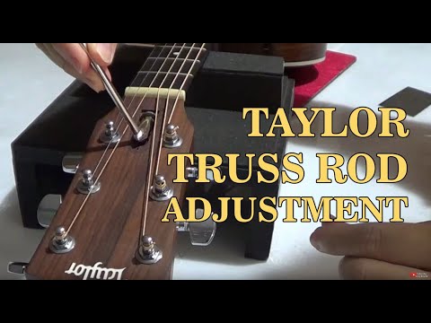 Taylor Guitar Truss Rod Adjustment DIY Guitar Tip | Edwin-E