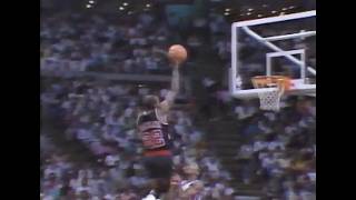 Clyde Drexler’s Soaring Poster Dunk Over Isiah Thomas in the 1990 Finals