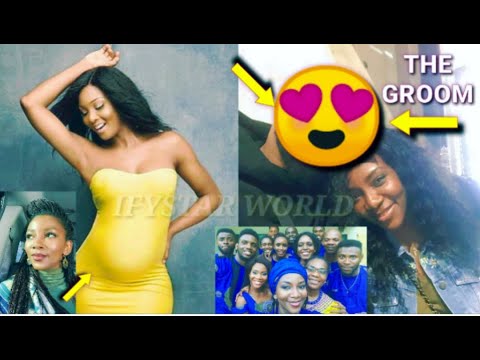Beautiful PREGNANT Genevieve Nnaji's GROOM Pays Her BRIDE PRICE In a Secret Ceremony at Her Hometown
