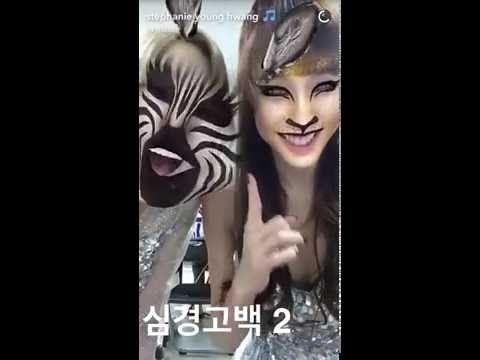 160717 Tiffany - snapchat update 6~17
