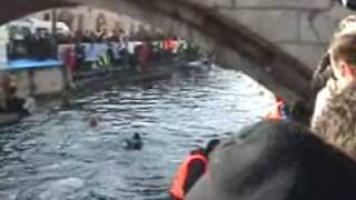 Cimento invernale - il tuffo