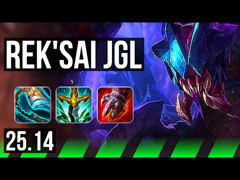 REK'SAI vs LEE SIN (JGL) | 54k DMG, 26/5/16, Legendary | KR Diamond | 25.14