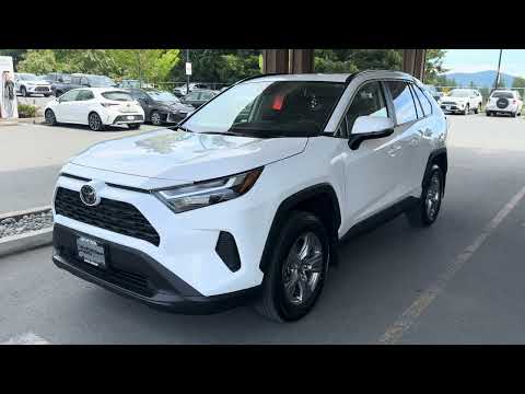 In depth features, options, settings of 2025 Rav4 XLE AWD