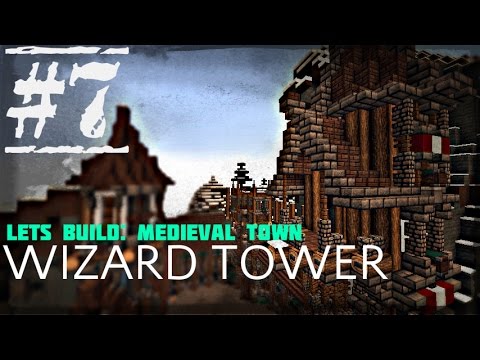 AceGames - Minecraft :: Wizard Tower :: Let's Build Medieval Town E7