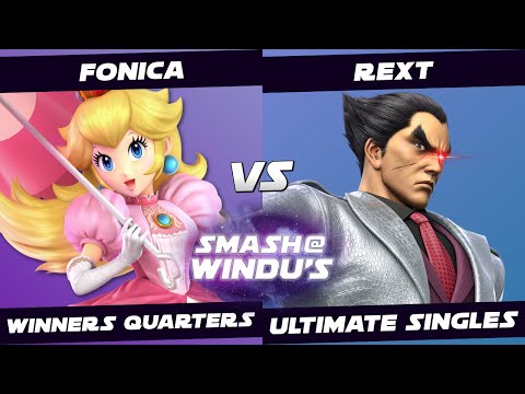 Fonica (Peach, Enderman)  vs Rext (Banjo, Kazuya) - Smash @ Windu's 106 - Winners Quarters SSBU