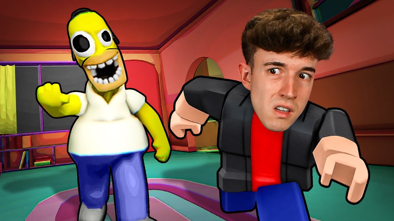 Intenté SOBREVIVIR en casa de Homer Malvado...