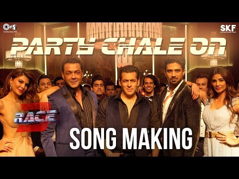 Party Chale On Song Making - Race 3 Behind the Scenes | Salman Khan | Mika Singh, Iulia Vantur