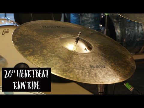 20" Raw Ride by Heartbeat Percussion (Demo)