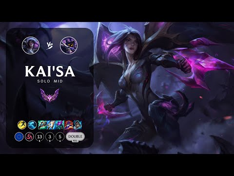 Kai'Sa Mid vs Veigar - EUW Master Patch 14.7