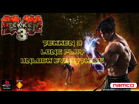 Tekken 3 - Longplay 100% Unlockables & All Cutscenes